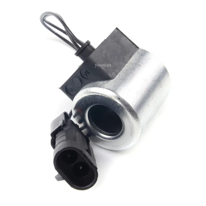 The new excavator accessories parts are suitable for YuChai YC60-7 high quality small excavator solenoid valve coil 12V/24V
The new excavator accessories parts are suitable for YuChai YC60-7 high quality small excavator solenoid valve coil 12V/24V