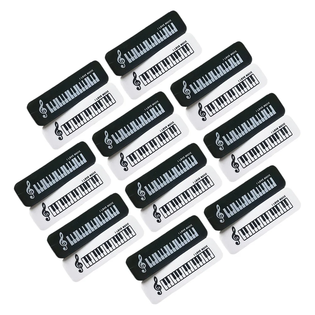 20 Pcs Piano Shaped Erasers White Black Cute Small Students School Supplies Reward Gifts Lightweight Portable Easy Homework
20 Pcs Piano Shaped Erasers White Black Cute Small Students School Supplies Reward Gifts Lightweight Portable Easy Homework