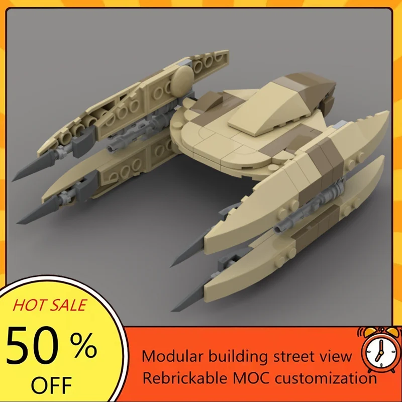 168PCS Popular Space War Movie Model MOC Building Bricks Spaceship Modular Technology Gifts Holiday Assemble Children Toy Suit
168PCS Popular Space War Movie Model MOC Building Bricks Spaceship Modular Technology Gifts Holiday Assemble Children Toy Suit