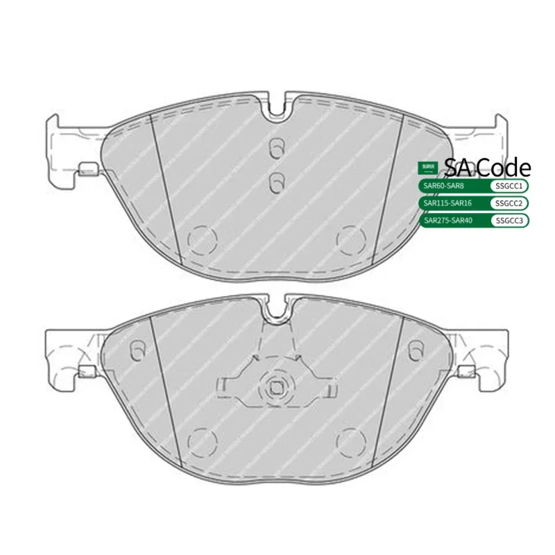 THREEON Quick Stop Front Brake Pads For BMW Series 5 F07 2009-2017 N55 Series 7 (F01 F02 F03 F04) 34216790966 34216775342
THREEON Quick Stop Front Brake Pads For BMW Series 5 F07 2009-2017 N55 Series 7 (F01 F02 F03 F04) 34216790966 34216775342