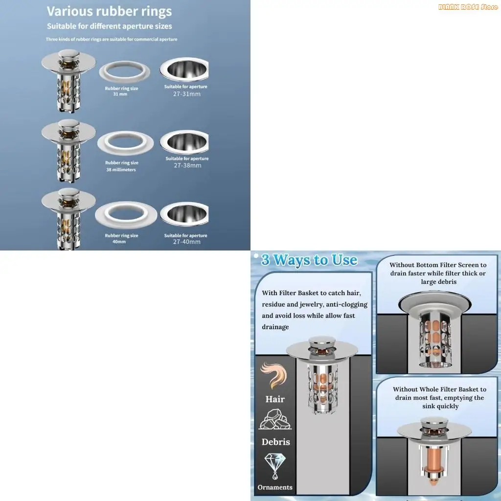 K1AE Сливная пробка для раковины Металлический сливной фильтр Отскакивающие сердечники Пробка для сливной раковины Прочная
K1AE Сливная пробка для раковины Металлический сливной фильтр Отскакивающие сердечники Пробка для сливной раковины Прочная