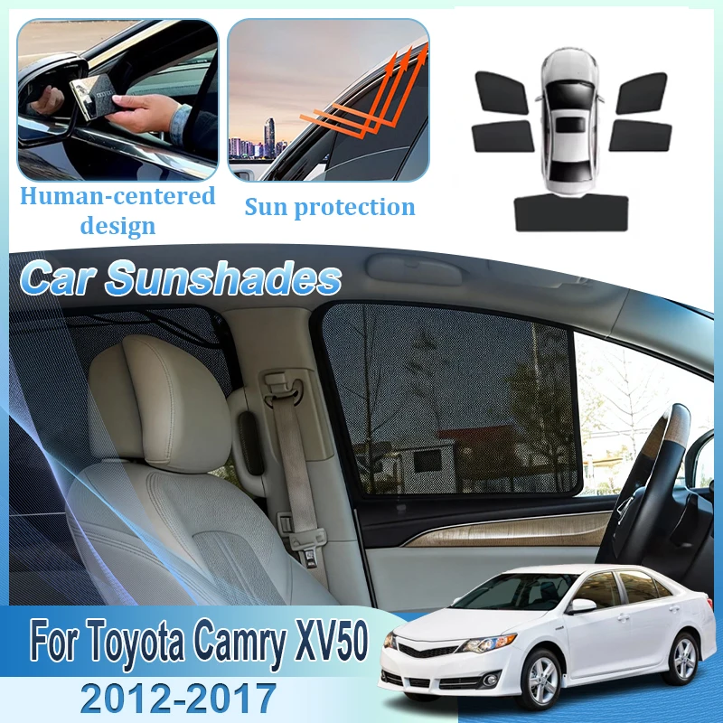 Car Mesh Sunshade For Toyota Camry XV50 2012~2017 Daihatsu Altis Window Magnetic Sun Visor Shade Curtain Auto Parts Accessories
Car Mesh Sunshade For Toyota Camry XV50 2012~2017 Daihatsu Altis Window Magnetic Sun Visor Shade Curtain Auto Parts Accessories