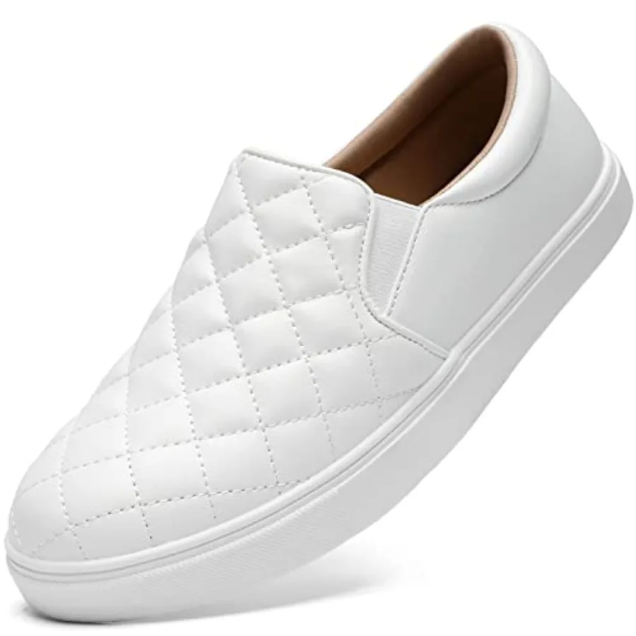 Loafers for Women Memory Foam Slip On Sneakers EleeS Quilted 1.0 Comfort Fall Shoes
Loafers for Women Memory Foam Slip On Sneakers EleeS Quilted 1.0 Comfort Fall Shoes