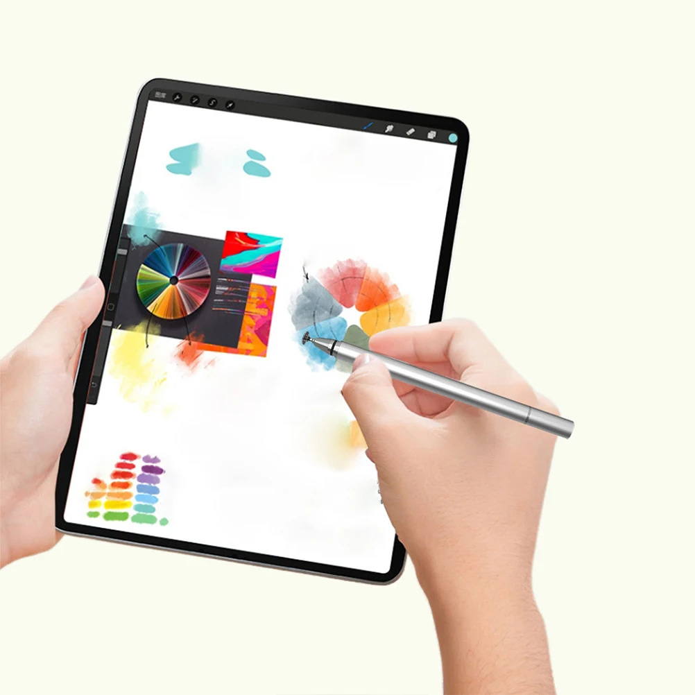 Slim Disc Tip High Sensitivity Universal Touch Screen For Writing Note Taking Replaceable Nib Touch Pen For Learning Capacitive
Slim Disc Tip High Sensitivity Universal Touch Screen For Writing Note Taking Replaceable Nib Touch Pen For Learning Capacitive