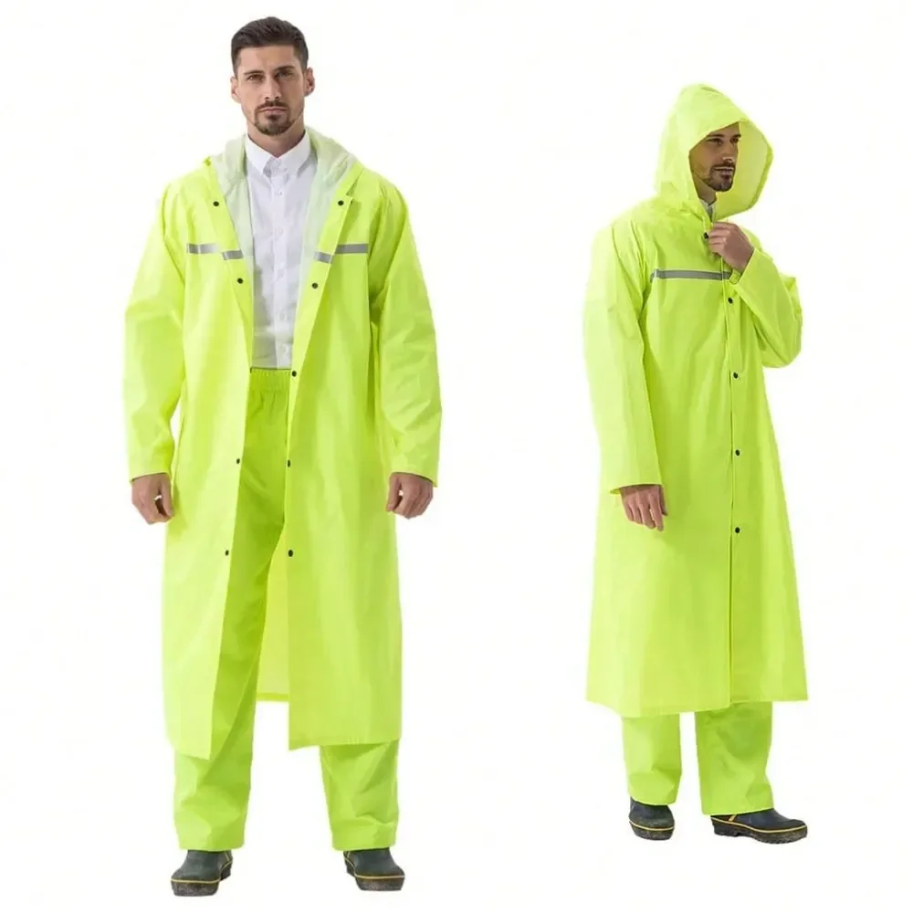 Длинный легкий водонепроницаемый плащ для взрослых с капюшоном, унисекс, дождевик-пончо, ветровка
Длинный легкий водонепроницаемый плащ для взрослых с капюшоном, унисекс, дождевик-пончо, ветровка