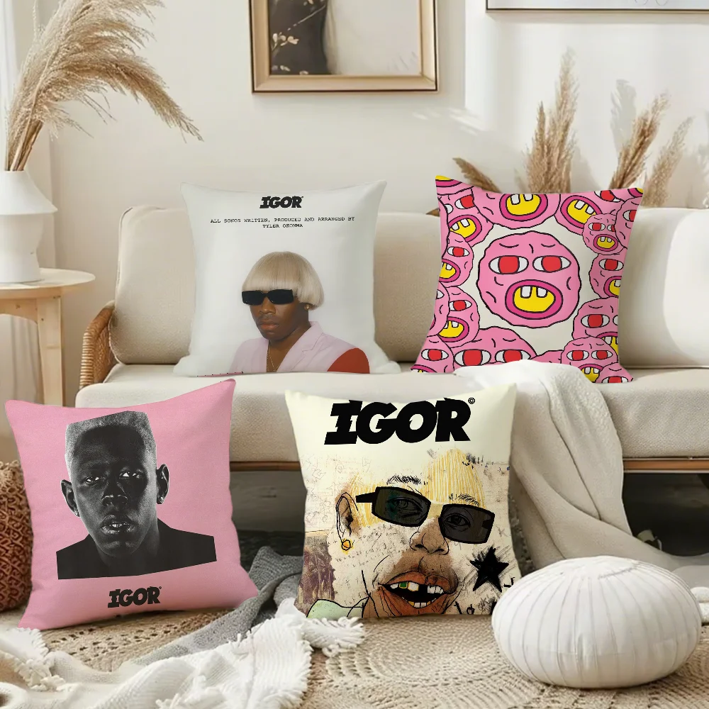 T-tyler The Creator Singer наволочка квадратный двусторонний принт короткий плюшевый чехол для диванной подушки прикроватная подушка
T-tyler The Creator Singer наволочка квадратный двусторонний принт короткий плюшевый чехол для диванной подушки прикроватная подушка