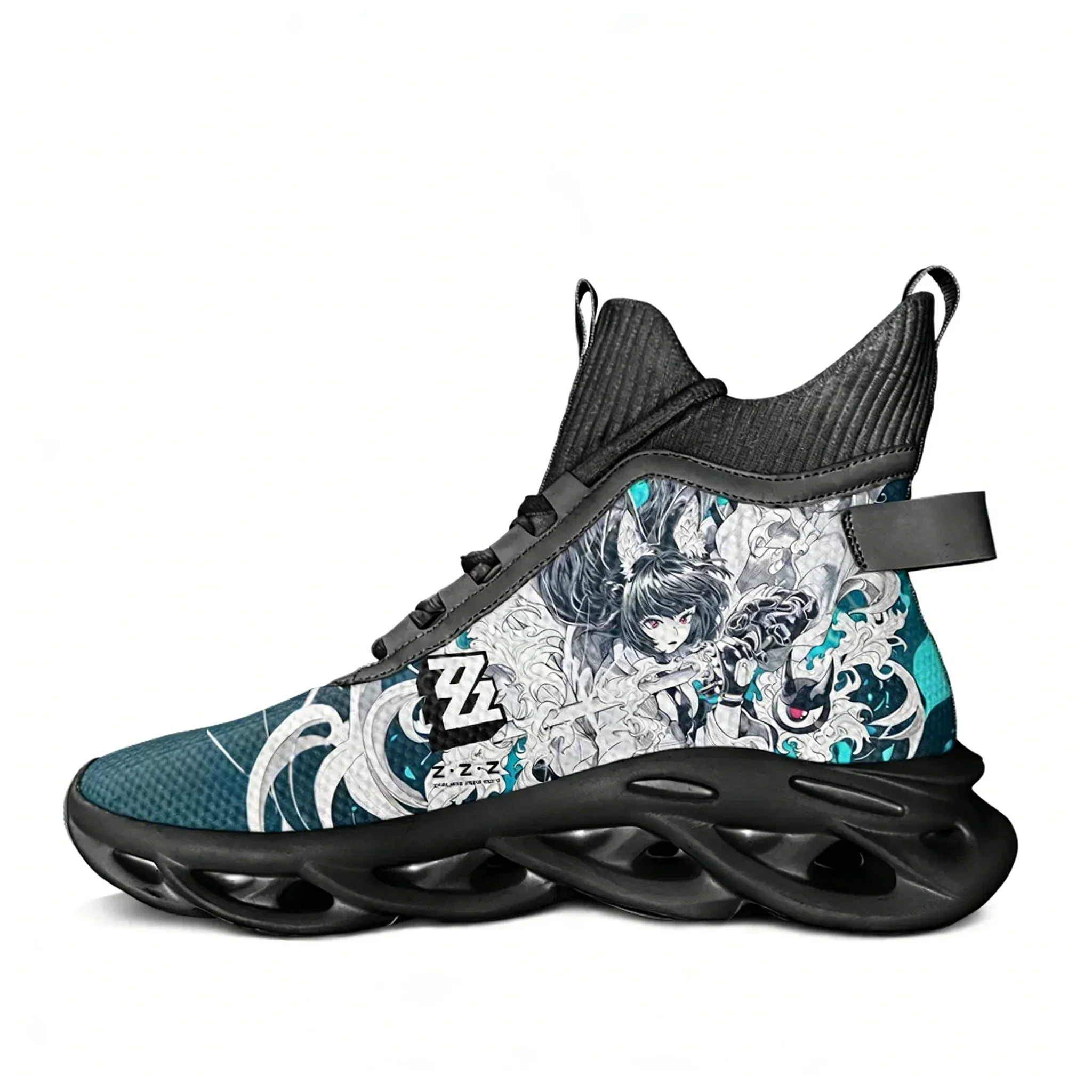 Absolute Zone Zero High Top Flat Sneaker Mens Womens Fashion Sport Running Shoes Sneakers Lace Up Mesh Footwear Customized Shoes
Absolute Zone Zero High Top Flat Sneaker Mens Womens Fashion Sport Running Shoes Sneakers Lace Up Mesh Footwear Customized Shoes