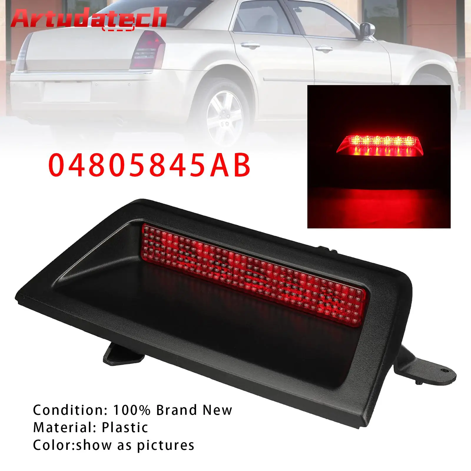 Artudatech LED Rear Third Brake Light High Mounted Stop Lamp For Chrysler 300 300C 2005 2006 2007
Artudatech LED Rear Third Brake Light High Mounted Stop Lamp For Chrysler 300 300C 2005 2006 2007