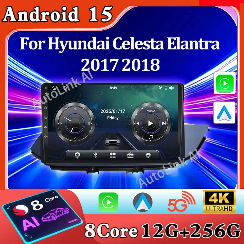 2Din Android автомобильный радиоприемник мультимедийный плеер для Hyundai Celesta Elantra 2017 2018, авторадио CarPlay навигация GPS зеркало Link RDS
2Din Android автомобильный радиоприемник мультимедийный плеер для Hyundai Celesta Elantra 2017 2018, авторадио CarPlay навигация GPS зеркало Link RDS