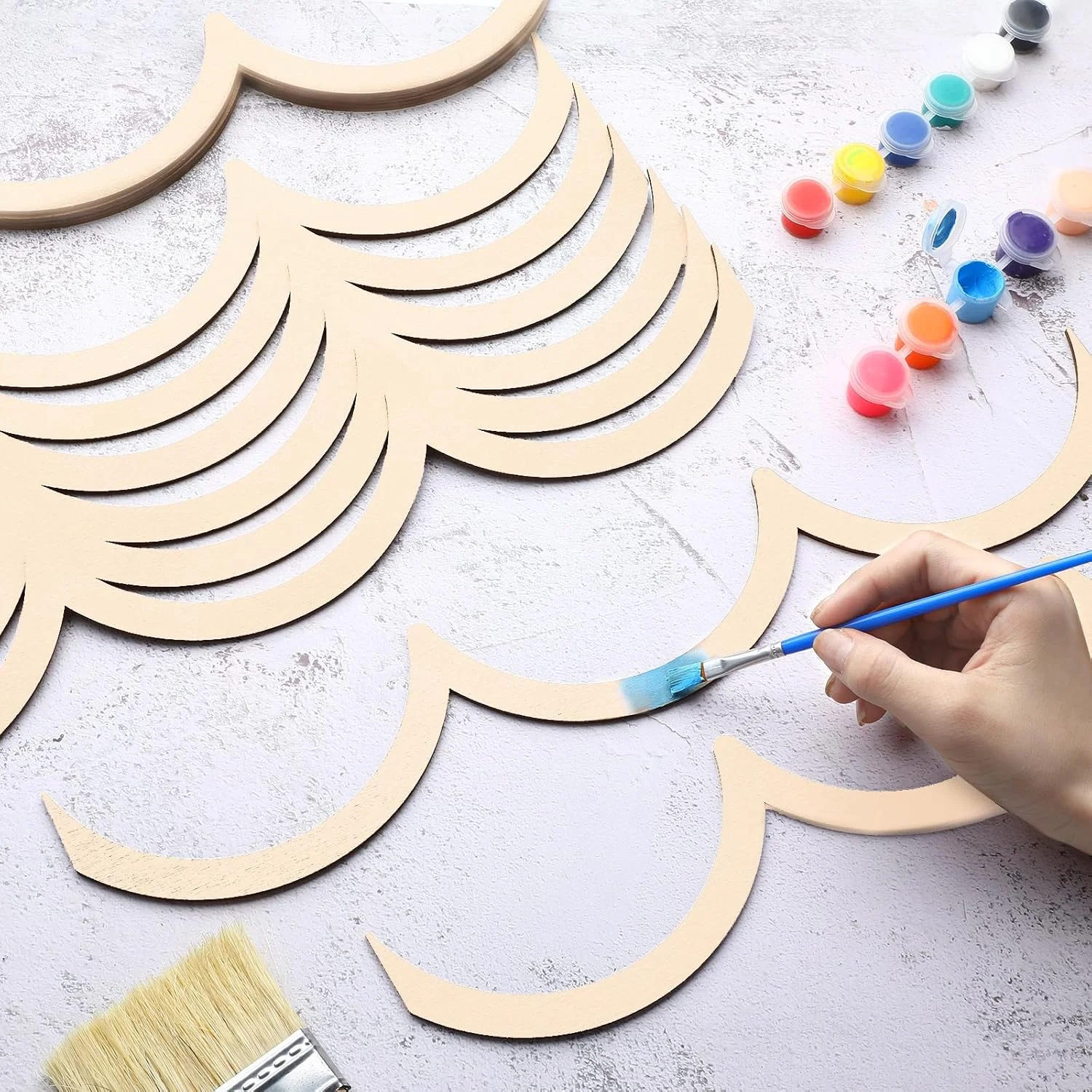 12 Pcs Unfinished Scalloped Decorative Wood Trim 15.75 x 2.9 Inch Scalloped Wood Molding Cute DIY Moulding Trim for Home Wall C
12 Pcs Unfinished Scalloped Decorative Wood Trim 15.75 x 2.9 Inch Scalloped Wood Molding Cute DIY Moulding Trim for Home Wall C
