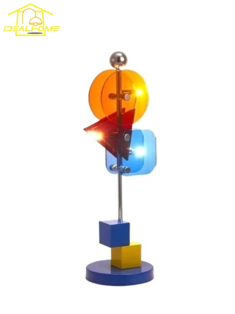Atmosphere Memphis Designer Table Lamp LED G4 Minimalist Colorful Modern Desk Lights Bedroom Bedside Study Living Room Studio
Atmosphere Memphis Designer Table Lamp LED G4 Minimalist Colorful Modern Desk Lights Bedroom Bedside Study Living Room Studio