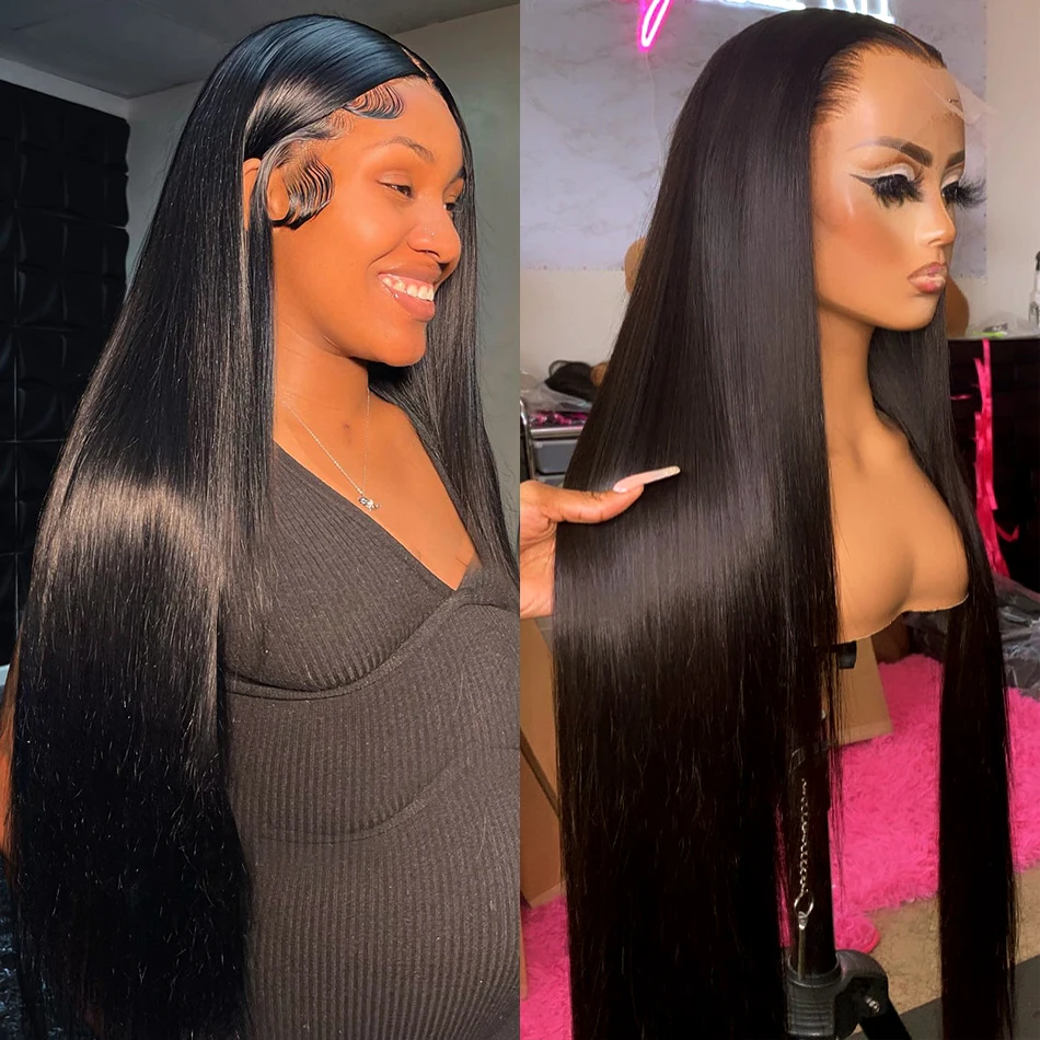 Bone Straight Lace Front Wig 13x4 13x6 Hd Transparent Brazilian 30 40 Inch Human Hair Wigs For Black Women 360 Lace Frontal Wig
Bone Straight Lace Front Wig 13x4 13x6 Hd Transparent Brazilian 30 40 Inch Human Hair Wigs For Black Women 360 Lace Frontal Wig