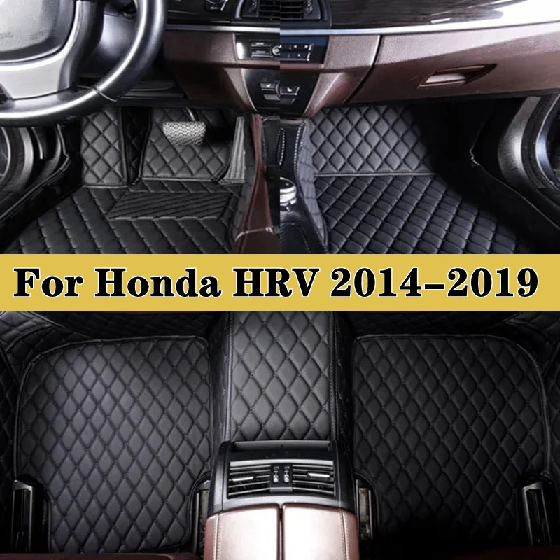 Car Foot Pads For Honda HRV 2014~2019 Protective Pad Custom Leather Auto Floor Mats Automobile Carpet Cover Car Accessories
Car Foot Pads For Honda HRV 2014~2019 Protective Pad Custom Leather Auto Floor Mats Automobile Carpet Cover Car Accessories