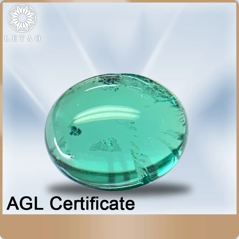 Lab Grown Oval Cut Smooth Surface Colombia Emerald Charm Gemstone Ring Necklace Earrings Main Materials with AGL Certificate
Lab Grown Oval Cut Smooth Surface Colombia Emerald Charm Gemstone Ring Necklace Earrings Main Materials with AGL Certificate