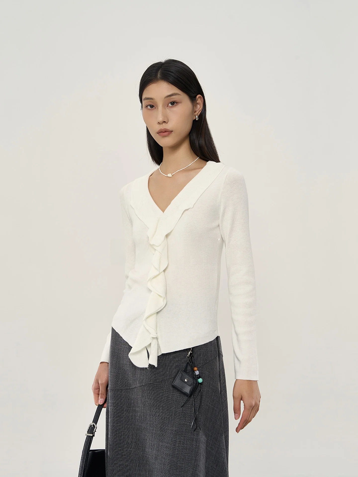 Dan Ran Women's Long Sve Knitted Sweater V-Ne Wave Slim Fit Woolen Top Casual Sle Soft Polyester Fiber Blend
Dan Ran Women's Long Sve Knitted Sweater V-Ne Wave Slim Fit Woolen Top Casual Sle Soft Polyester Fiber Blend