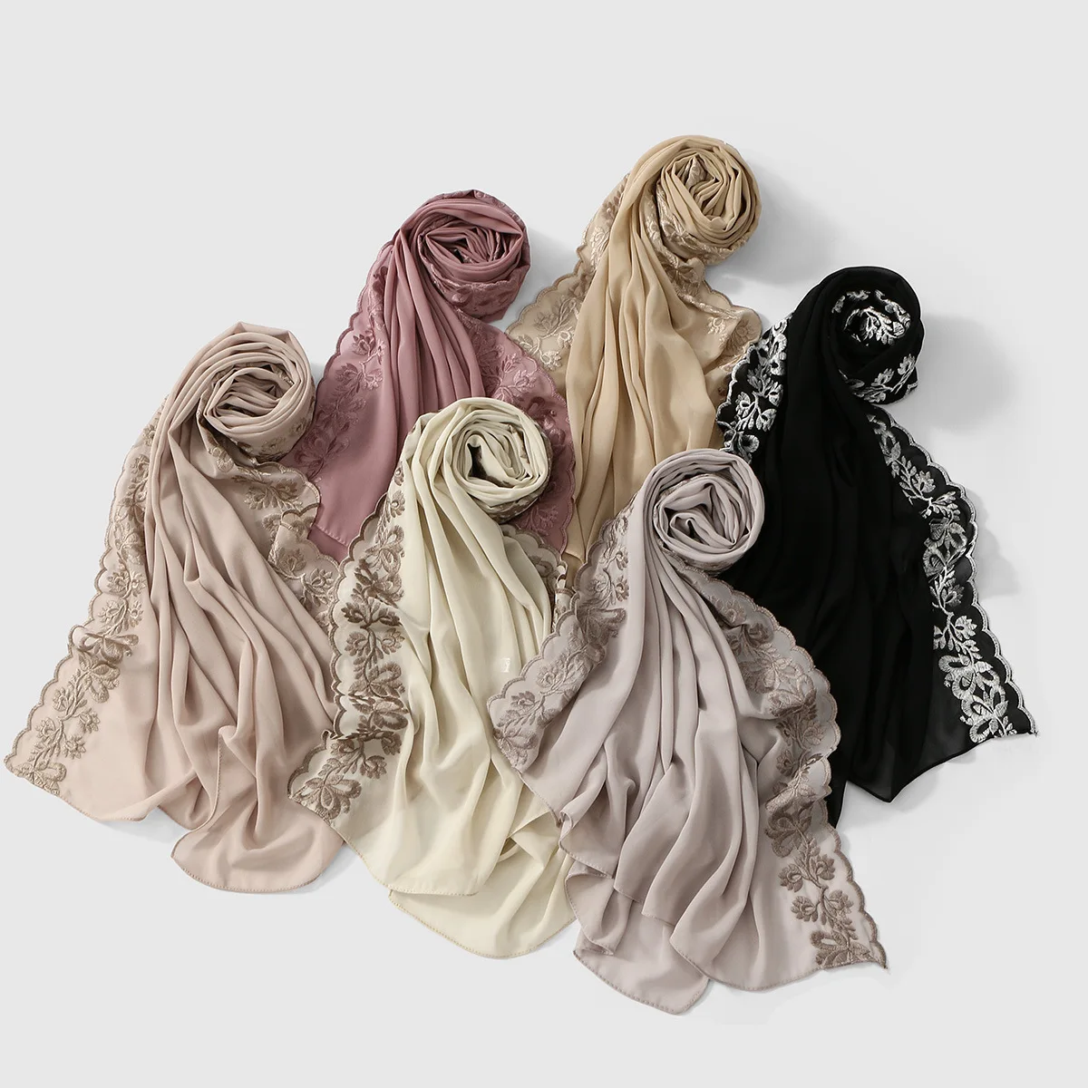 Butterfly Embroidered Chiffon Long Scarf Ladies Sun Protection Shawl Muslim Hijab Wrap Bandanas Headband Foulard Turbante Mujer
Butterfly Embroidered Chiffon Long Scarf Ladies Sun Protection Shawl Muslim Hijab Wrap Bandanas Headband Foulard Turbante Mujer