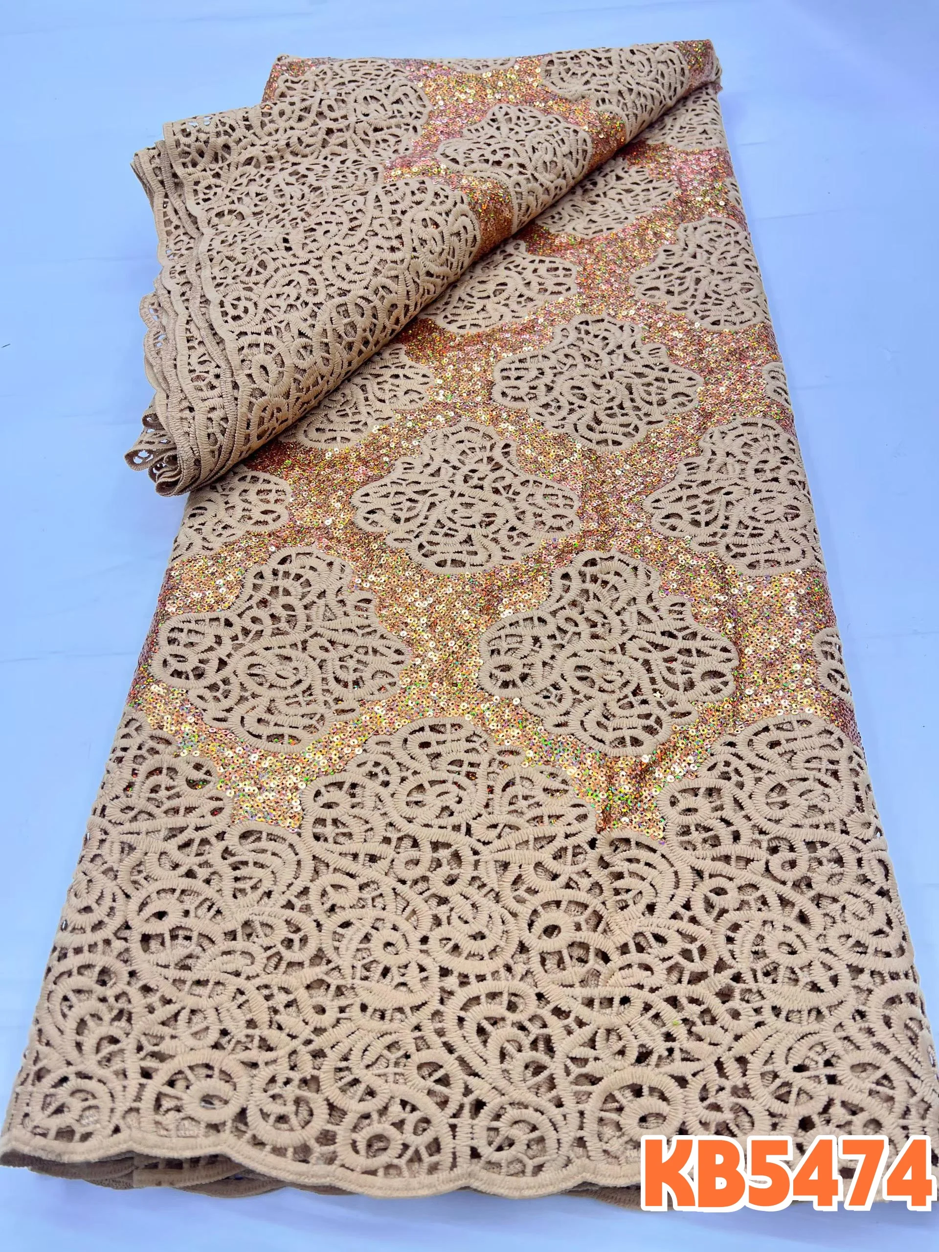 DREAMYLSI Yellow Guipure Embroidered Lace Fabric 2026 Luxury Nigerian Cord Lace Fabric for Ladies Dinner Dress Sewing KB5474
DREAMYLSI Yellow Guipure Embroidered Lace Fabric 2026 Luxury Nigerian Cord Lace Fabric for Ladies Dinner Dress Sewing KB5474