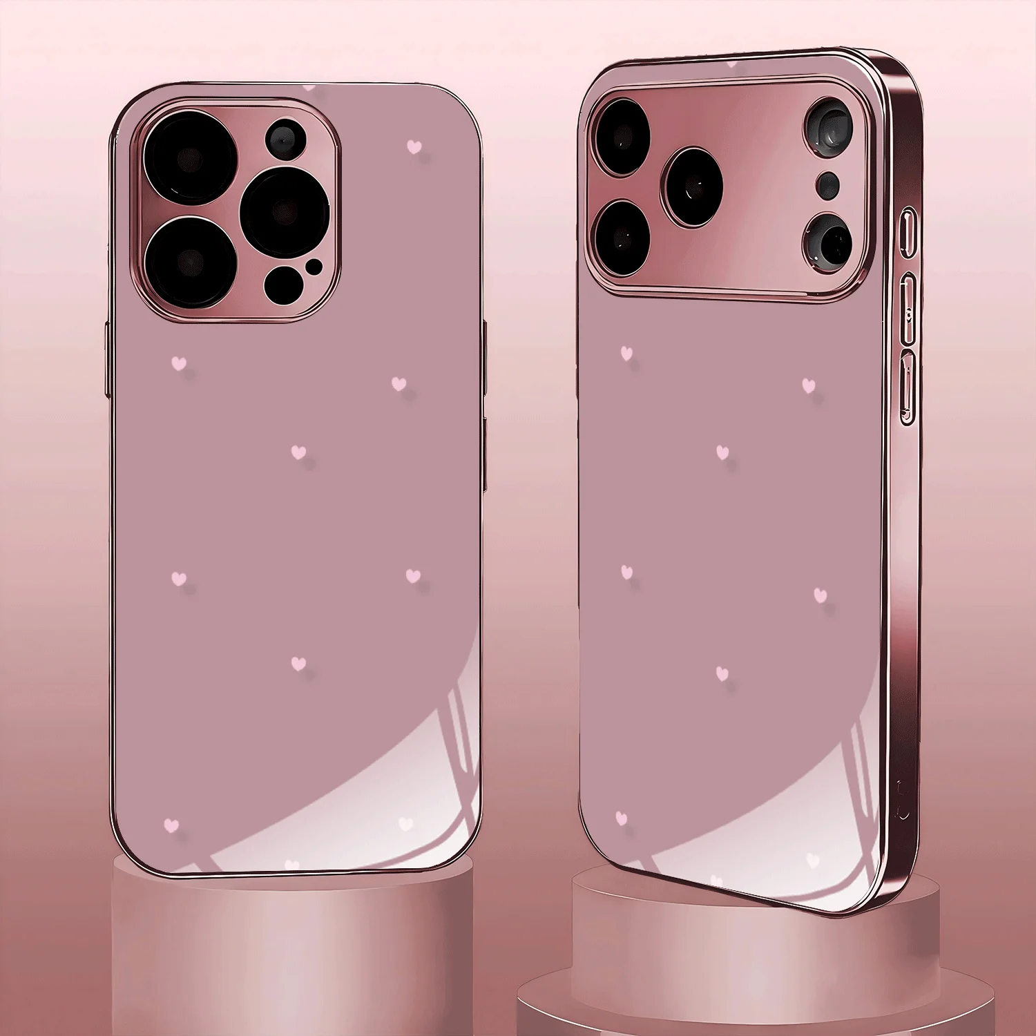 White polka dot pattern pink electroplated glass phone case, suitable for iPhone 17, 16, 15, 14, 13, 12, 11, etc.
White polka dot pattern pink electroplated glass phone case, suitable for iPhone 17, 16, 15, 14, 13, 12, 11, etc.