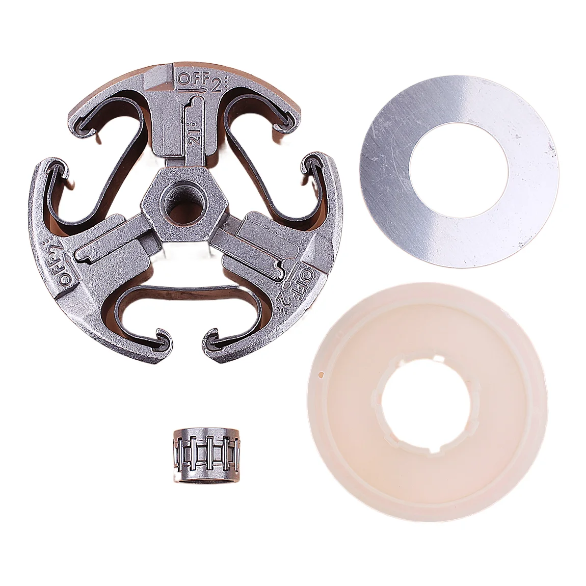 Clutch Assembly For Husqvarna 61 66 266 268 272 Dust Protection Washer Needle Bearing 503744402 motosierra Chainsaw Spare Parts
Clutch Assembly For Husqvarna 61 66 266 268 272 Dust Protection Washer Needle Bearing 503744402 motosierra Chainsaw Spare Parts