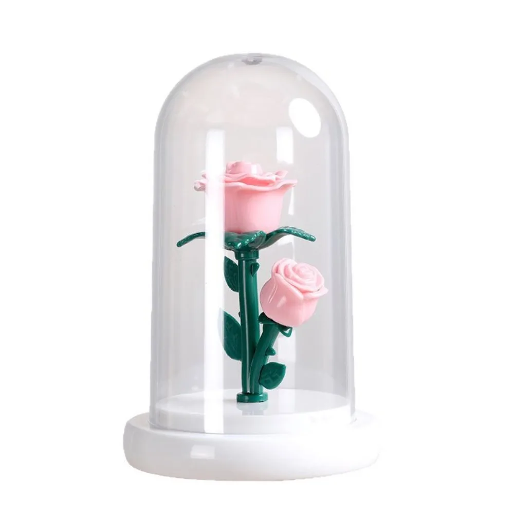 Romantic Eternal Rose Lamp with Lampshade Luminous Rose Flower Night Light Simple Pink LED Flower Light Mothers Day
Romantic Eternal Rose Lamp with Lampshade Luminous Rose Flower Night Light Simple Pink LED Flower Light Mothers Day