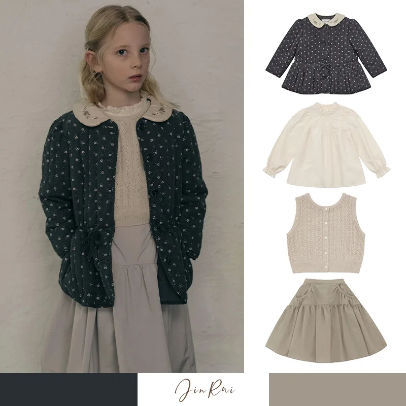 Spot Goods LOU2025Осенне-зимняя новая полуюбка, детский комплект, шерстяной жилет, стеганая куртка с длинными рукавами и принтом, рубашка
Spot Goods LOU2025Осенне-зимняя новая полуюбка, детский комплект, шерстяной жилет, стеганая куртка с длинными рукавами и принтом, рубашка