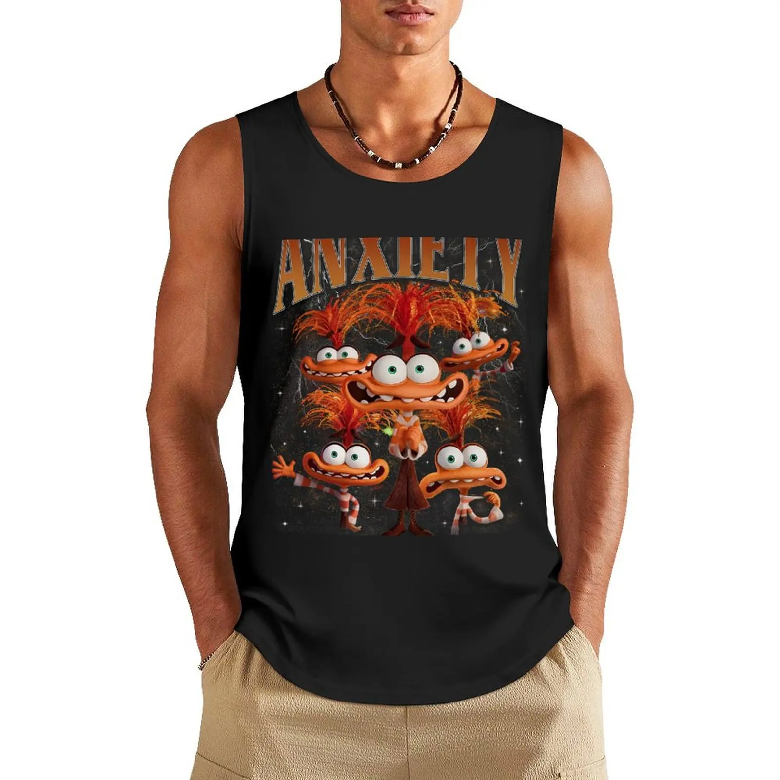 Retro Vintage Anxiety Tank Top bodybuilding for men t shirt gym bodybuilding t shirt Men's t-shirt
Retro Vintage Anxiety Tank Top bodybuilding for men t shirt gym bodybuilding t shirt Men's t-shirt