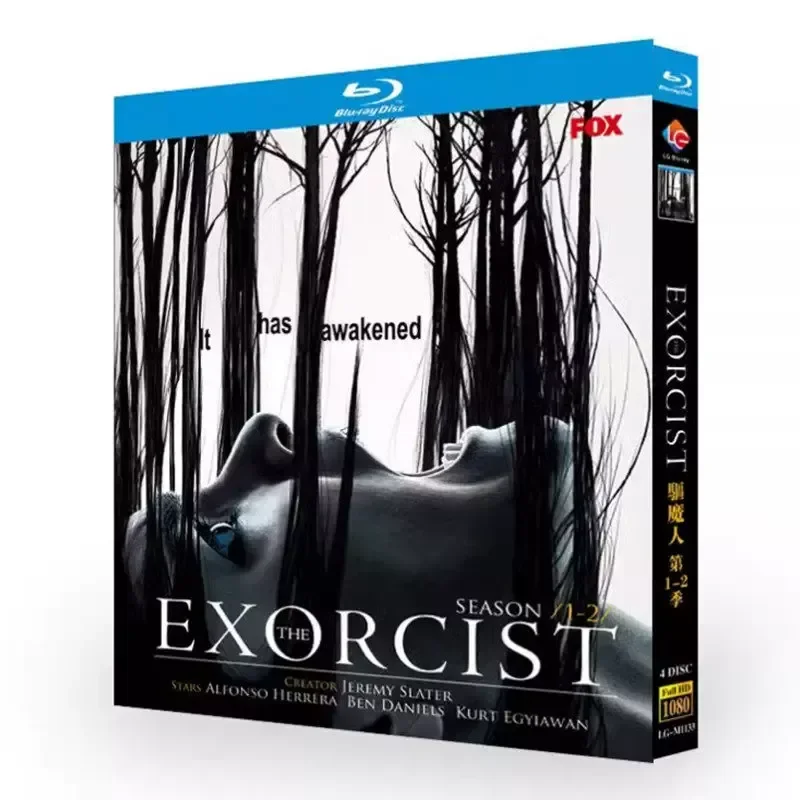 BD Blu-ray Disc The Exorcist Seasons 1-2 US TV Series 1080p Box Set Chinese and English Subtitles
BD Blu-ray Disc The Exorcist Seasons 1-2 US TV Series 1080p Box Set Chinese and English Subtitles