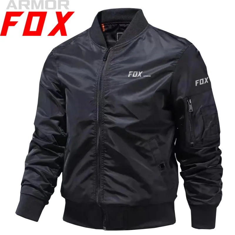 Armor Fox Jacket, Air Force Bomber Jacket, Pocket Baseball Uniform, Cycling Jacket, Cycling Jersey, Bicycle Top, Motorcycle Gear
Armor Fox Jacket, Air Force Bomber Jacket, Pocket Baseball Uniform, Cycling Jacket, Cycling Jersey, Bicycle Top, Motorcycle Gear
