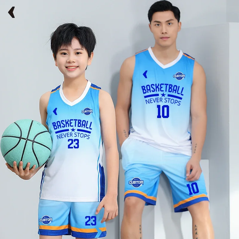 Wholesale Personalized Boys Basketball Shirt Quick Dry High Quality Basketball Uniforms Customized Kids Basketball Jerseys 24228
Wholesale Personalized Boys Basketball Shirt Quick Dry High Quality Basketball Uniforms Customized Kids Basketball Jerseys 24228