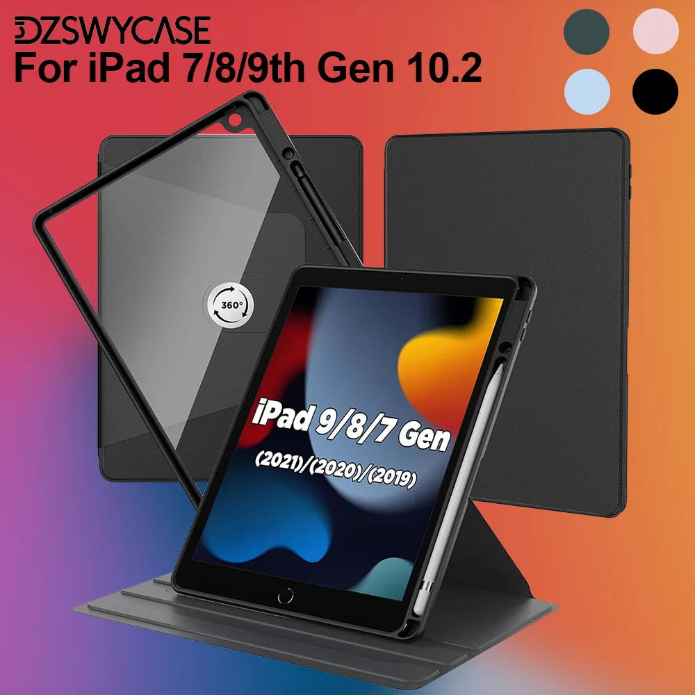 Чехол для iPad 9-го/8-7, поколения с держателем для карандашей 2021/2020/2019 10,2 дюйма, противоударный чехол с вращающейся подставкой на 360 градусов для iPad
Чехол для iPad 9-го/8-7, поколения с держателем для карандашей 2021/2020/2019 10,2 дюйма, противоударный чехол с вращающейся подставкой на 360 градусов для iPad