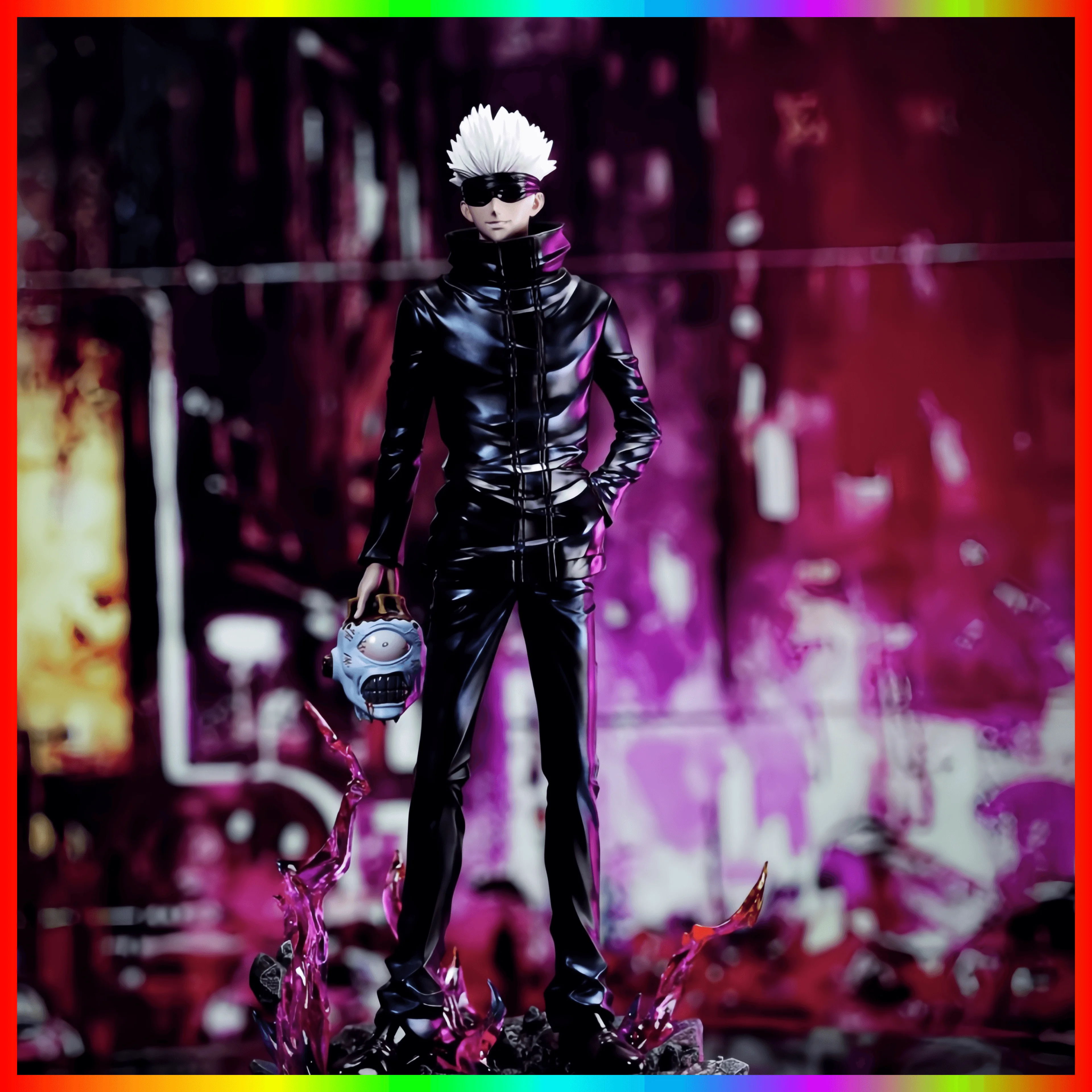 Jujutsu Kaisen Satoru Gojo Pvc Action Figure 33cm 2 Heads 2 Arms Statue Collectible Model Toy Anime Collection Christmas Gift
Jujutsu Kaisen Satoru Gojo Pvc Action Figure 33cm 2 Heads 2 Arms Statue Collectible Model Toy Anime Collection Christmas Gift