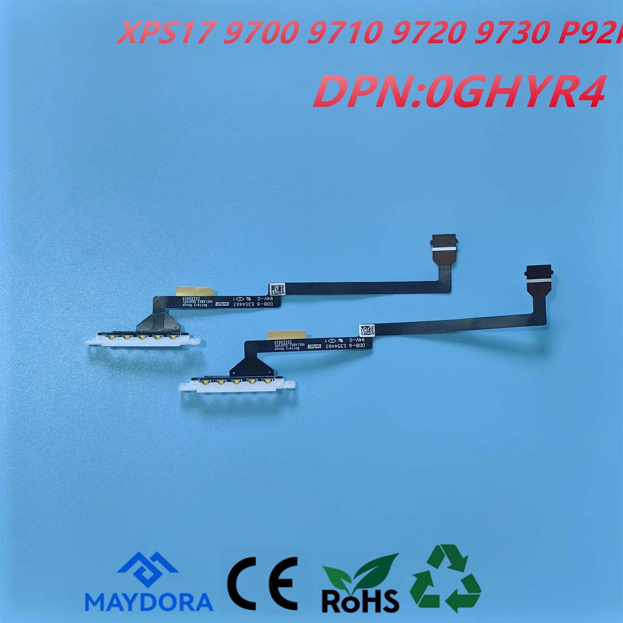 Совершенно новый датчик заряда аккумулятора ноутбука ORG FPC для DELL XPS17 9700 9710 9720 9730 точность 5750 5760 5770 P92F также 0GHYR4
Совершенно новый датчик заряда аккумулятора ноутбука ORG FPC для DELL XPS17 9700 9710 9720 9730 точность 5750 5760 5770 P92F также 0GHYR4