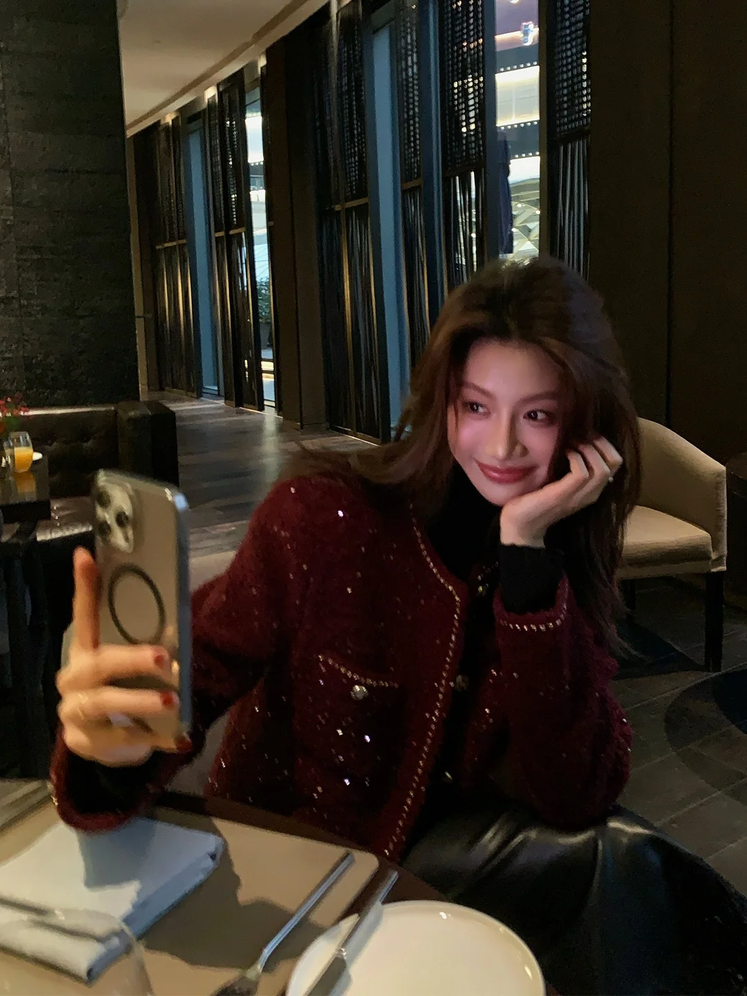 Dragon Xi Er Goose down Woolen Sparkling Women's Puffer Jaet Loose Autumn Winter Outerwear Bright Sequins K67
Dragon Xi Er Goose down Woolen Sparkling Women's Puffer Jaet Loose Autumn Winter Outerwear Bright Sequins K67