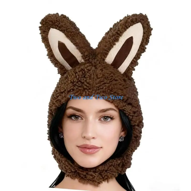 HX6F Versatiles Cats Hat Playfulness Ear Warmer Hat Ladies Plush Cats Ear Pattern Hat
HX6F Versatiles Cats Hat Playfulness Ear Warmer Hat Ladies Plush Cats Ear Pattern Hat