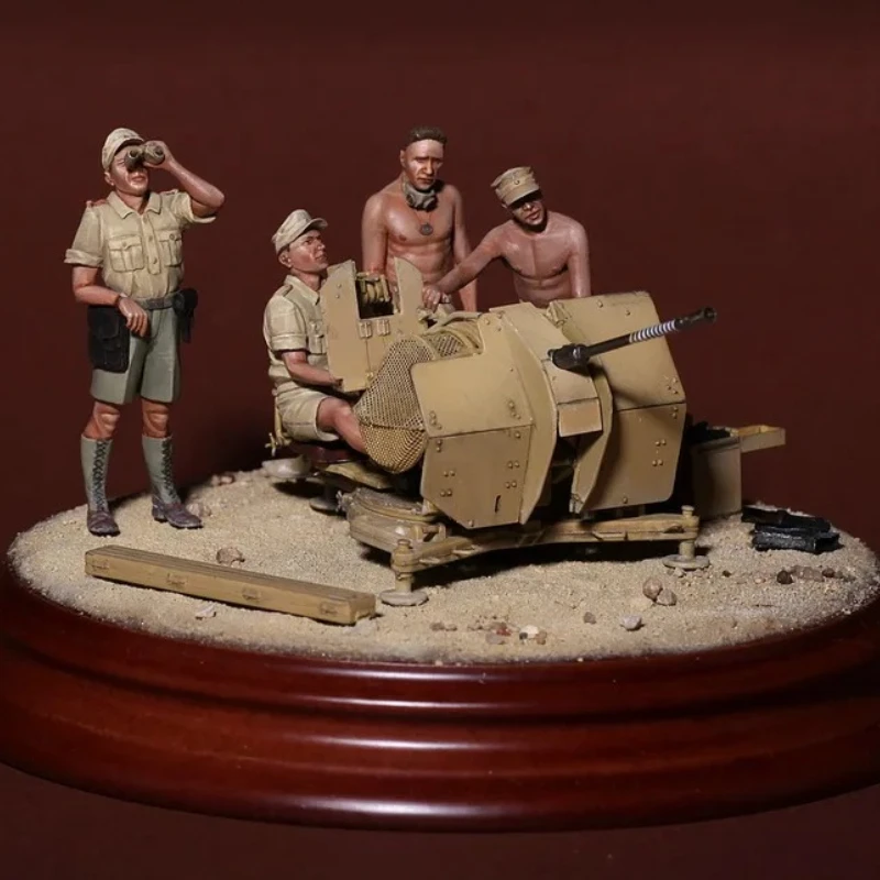 1/35 Scale Resin Figures Assembly Model Kits DAK Crew for 2 cm Flak 38 Hobby Miniature Toys Unassembled and Unpainted
1/35 Scale Resin Figures Assembly Model Kits DAK Crew for 2 cm Flak 38 Hobby Miniature Toys Unassembled and Unpainted
