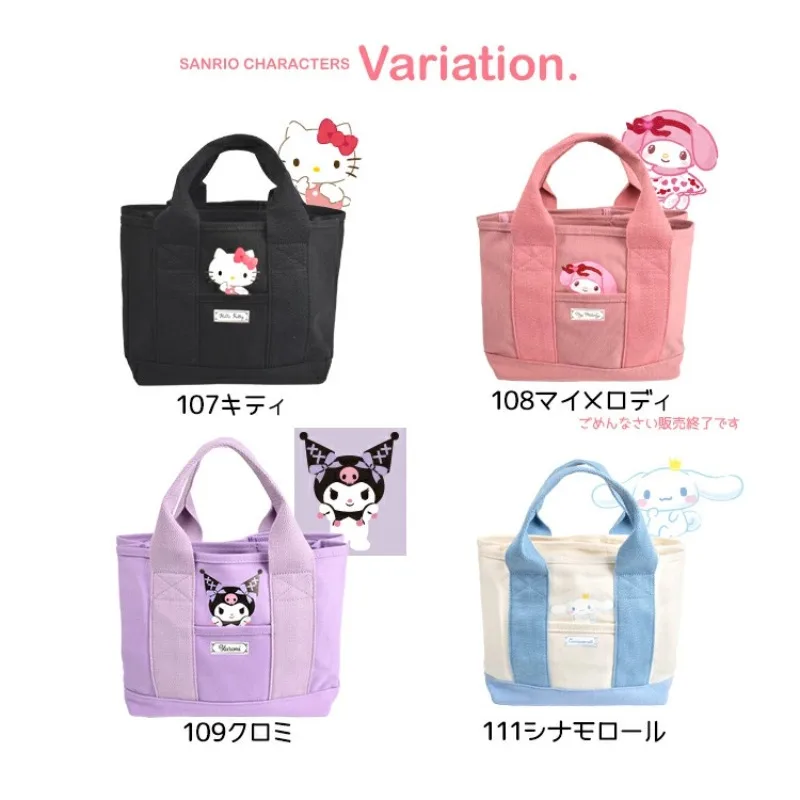 Sweet Hello Kitty Cinnamoroll Anime Kawaii Sanrio Ins Canvas Handbag Cute Kuromi My Melody Print Leisure Storage Bag Gifts
Sweet Hello Kitty Cinnamoroll Anime Kawaii Sanrio Ins Canvas Handbag Cute Kuromi My Melody Print Leisure Storage Bag Gifts