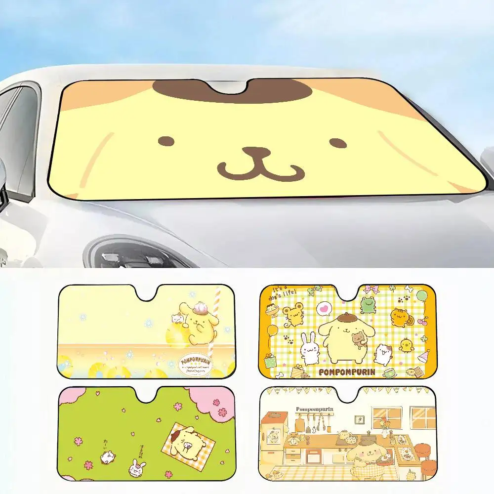 MINISO Sanrio Pompompurin Car SunShade Windshield Sun Shade Personalized Picture Block UV Rays Visor Protector
MINISO Sanrio Pompompurin Car SunShade Windshield Sun Shade Personalized Picture Block UV Rays Visor Protector
