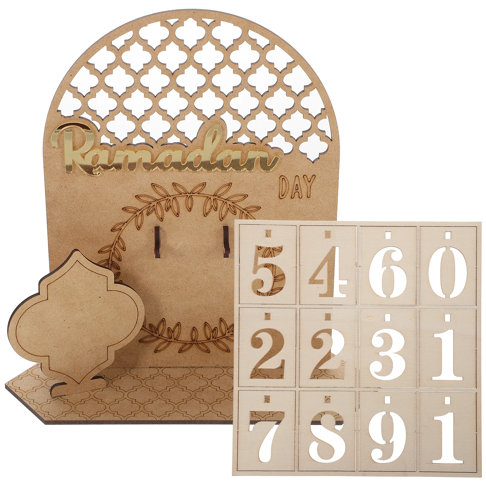 Wooden Desktop Decoration Countdown Ramadan Calendar Festival Mantel Room Eid Gift Decor Wooden Advent Calendar
Wooden Desktop Decoration Countdown Ramadan Calendar Festival Mantel Room Eid Gift Decor Wooden Advent Calendar