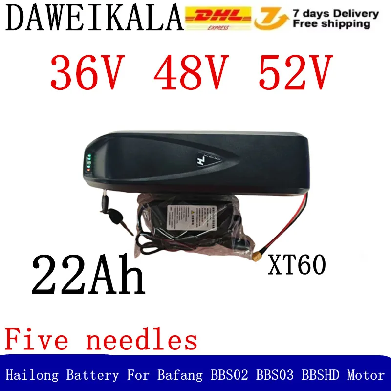 36 В 48 В 52 В 22 Ач 18650 пятиigłowy аккумулятор Hailong для двигателя Bafang BBS02 BBS03 BBSHD XT60 + зарядное устройство
36 В 48 В 52 В 22 Ач 18650 пятиigłowy аккумулятор Hailong для двигателя Bafang BBS02 BBS03 BBSHD XT60 + зарядное устройство