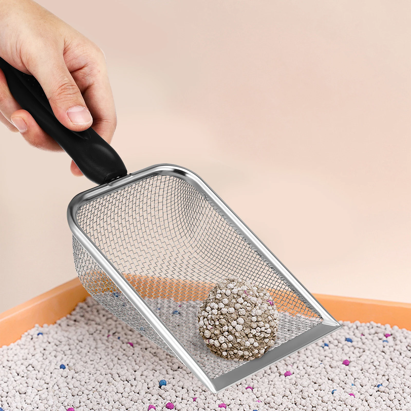Cat Litter Shovel Artifact Scooper Metal Glass Fine Sifting Sand Stainless Steel Heavy Duty Mesh
Cat Litter Shovel Artifact Scooper Metal Glass Fine Sifting Sand Stainless Steel Heavy Duty Mesh