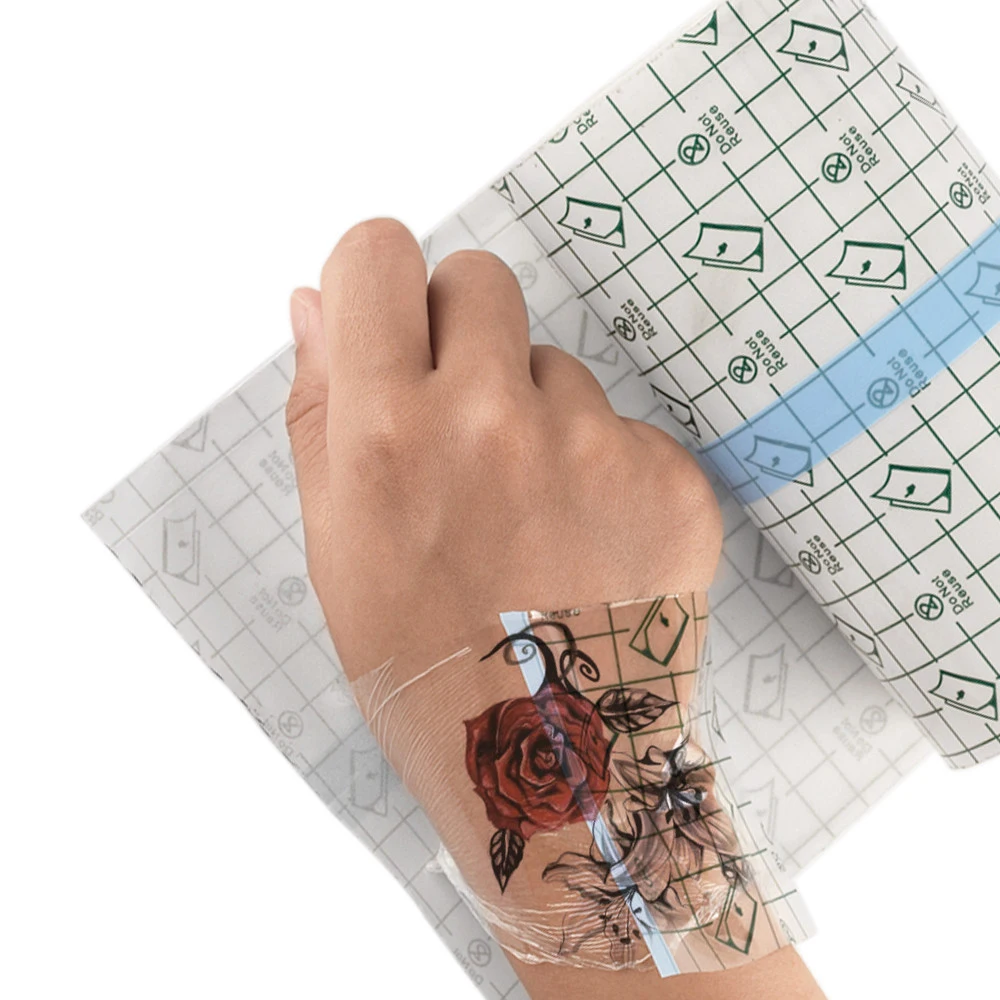 Tattoo Protective Waterproof Sticker Medical Breathable Skin Wound Repair Aftercare Bandage Transparent PU Film Tattoo Supply
Tattoo Protective Waterproof Sticker Medical Breathable Skin Wound Repair Aftercare Bandage Transparent PU Film Tattoo Supply