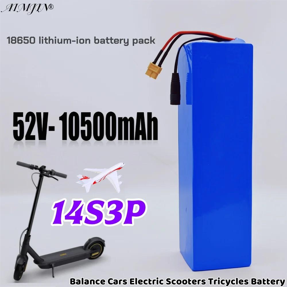 original 18650 14S3P battery pack 52V 10500mAh rechargeable battery
original 18650 14S3P battery pack 52V 10500mAh rechargeable battery