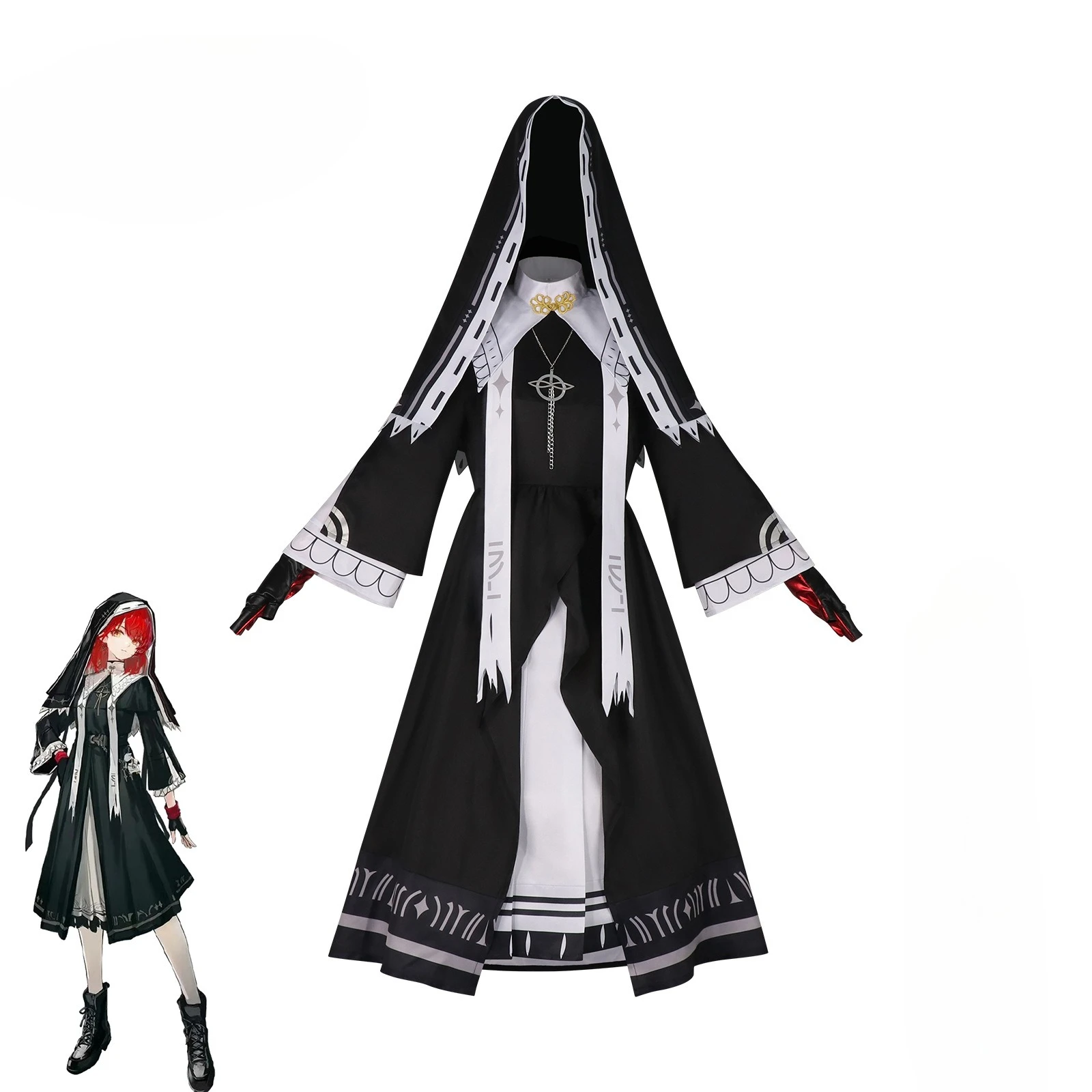 Arknights Exusiai the New Covenant Cosplay Costumes Game Character Halloween Costume Performance Clothes for Adults
Arknights Exusiai the New Covenant Cosplay Costumes Game Character Halloween Costume Performance Clothes for Adults