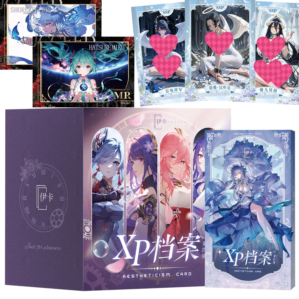 XP Archive Collection Cards Anime Enchanting Girls Furina Yae Miko Temptation Ambiguous Bath Cards Booster Box Kid Surprise Gift
XP Archive Collection Cards Anime Enchanting Girls Furina Yae Miko Temptation Ambiguous Bath Cards Booster Box Kid Surprise Gift