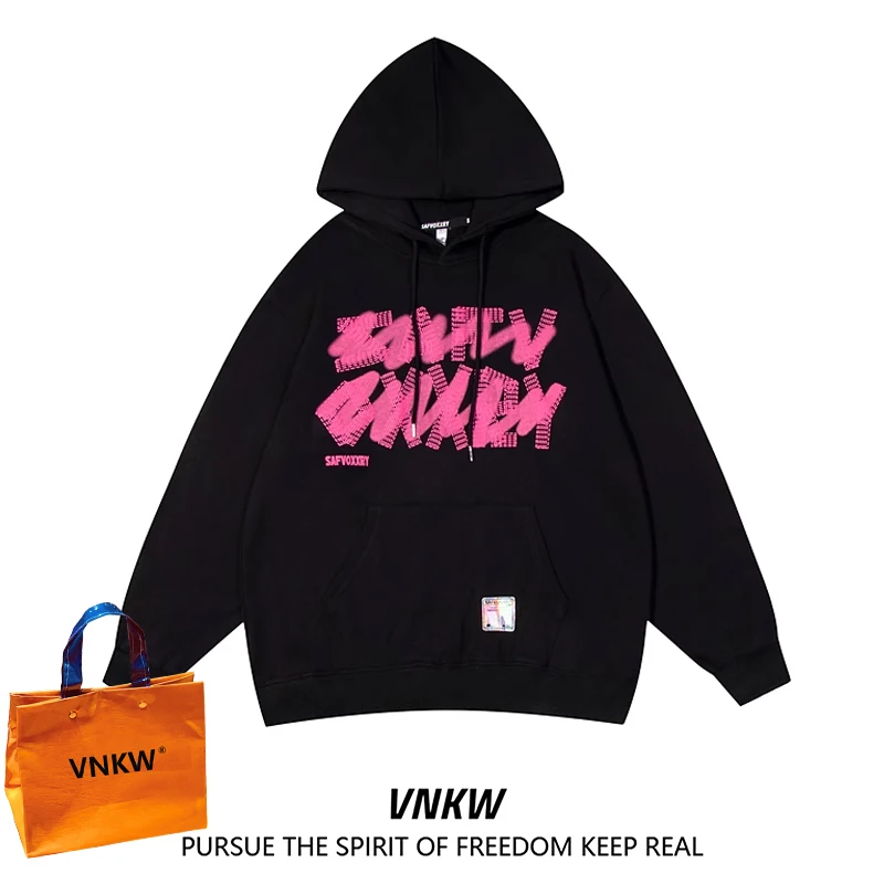 Trendy Letter Print Hoodie Long Sve Men's Casual Oversize Versatile Couple's Outerwear Streetwear Comfortable Sweatirt
Trendy Letter Print Hoodie Long Sve Men's Casual Oversize Versatile Couple's Outerwear Streetwear Comfortable Sweatirt