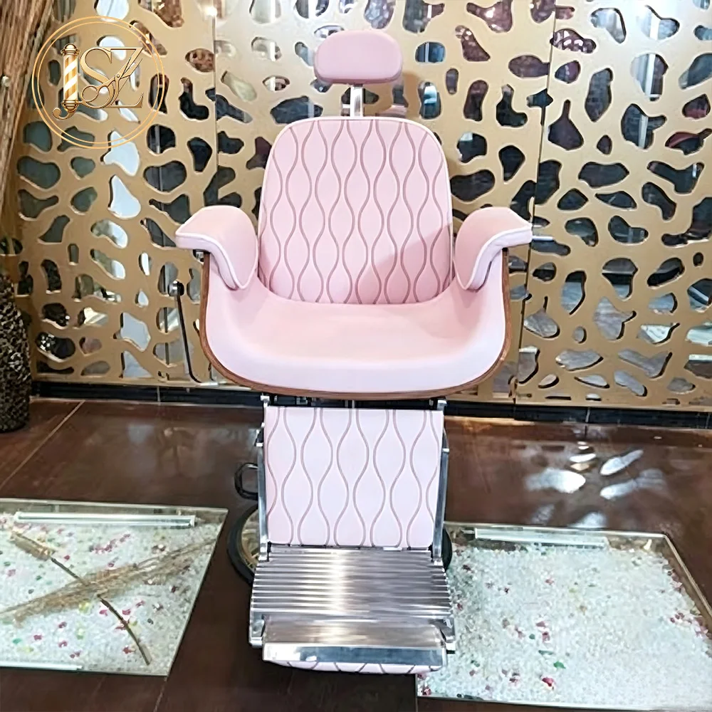 Pink French Retro Hairdressing Chair Reclining Function with Controllable Hydraulic Pump for Multi-scene Use
Pink French Retro Hairdressing Chair Reclining Function with Controllable Hydraulic Pump for Multi-scene Use