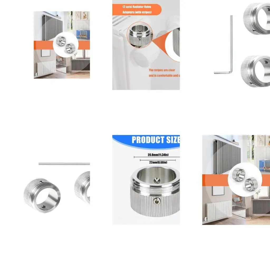 Адаптер радиаторных клапанов Y1UD M30x1.5.
Адаптер радиаторных клапанов Y1UD M30x1.5.