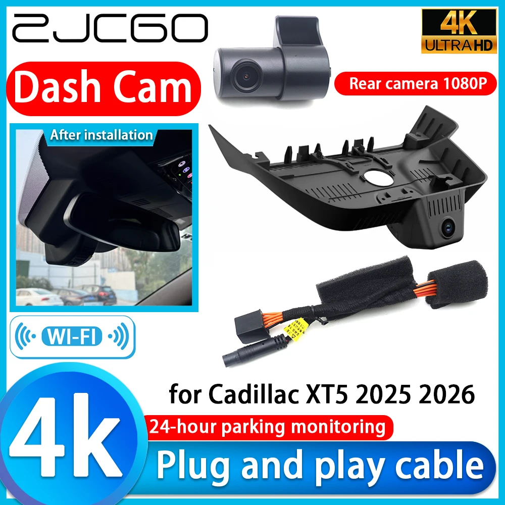 ZJCGO for Cadillac XT5 2025 2026 4K DVR Dash Cam Car Camera UHD 2160P Sony Lens 24H Monitor Parking Video Recorder Recording
ZJCGO for Cadillac XT5 2025 2026 4K DVR Dash Cam Car Camera UHD 2160P Sony Lens 24H Monitor Parking Video Recorder Recording