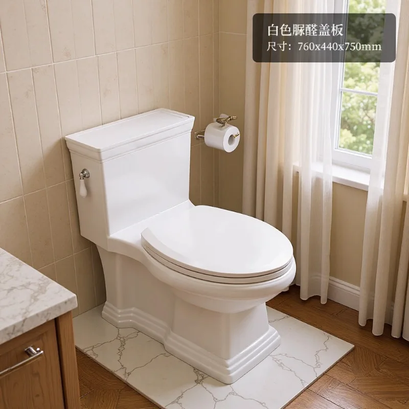 French retro household toilet European toilet Siphon ceramic American toilet
French retro household toilet European toilet Siphon ceramic American toilet
