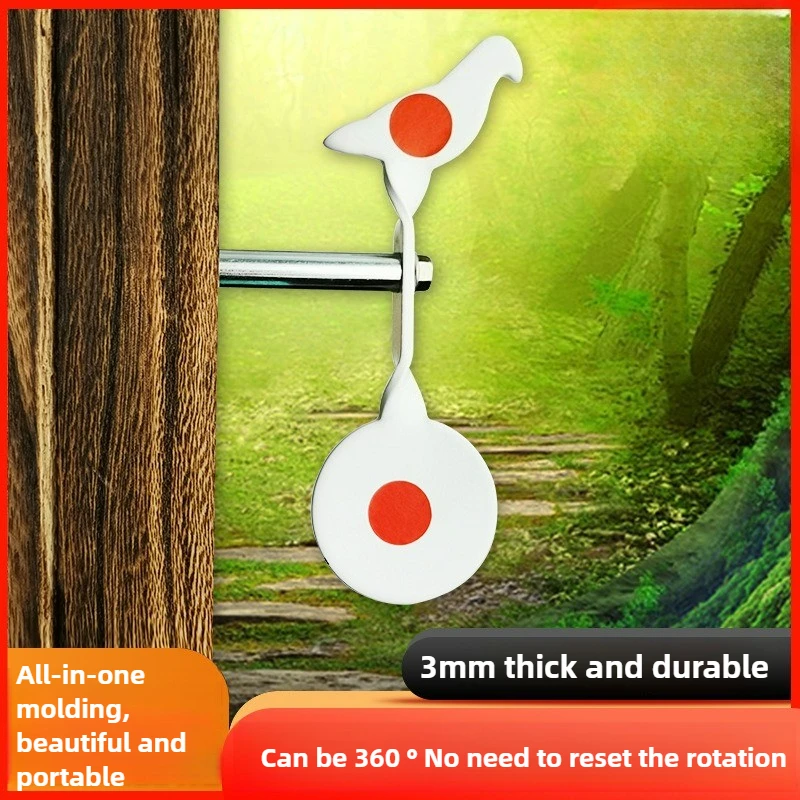 LIANMAN 3mm Thick Alloy Bird Target Insertion Tree Portable and Durable Outdoor Training Slingshot Practice Shooting Archery
LIANMAN 3mm Thick Alloy Bird Target Insertion Tree Portable and Durable Outdoor Training Slingshot Practice Shooting Archery